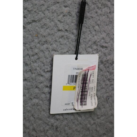 Calvin Klein Colorblock Long Sleeve Sweater Dress-Hidden Zipper-Size M/P-NWT - Picture 5 of 12